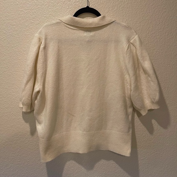 A New Day NEW Cream Polo Sweater NWT - Picture 5 of 6